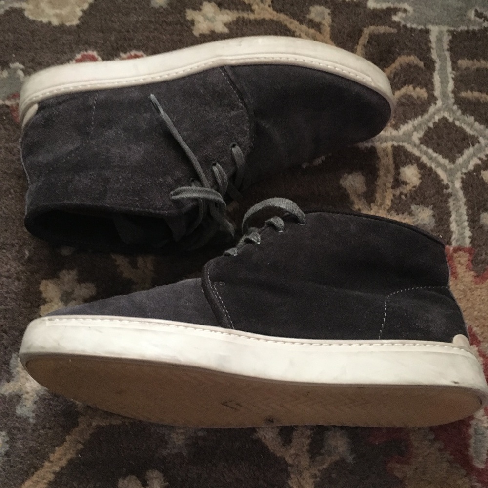 RAG & BONE Grey Suede Desert Kent Ankle Chukka Boots 8